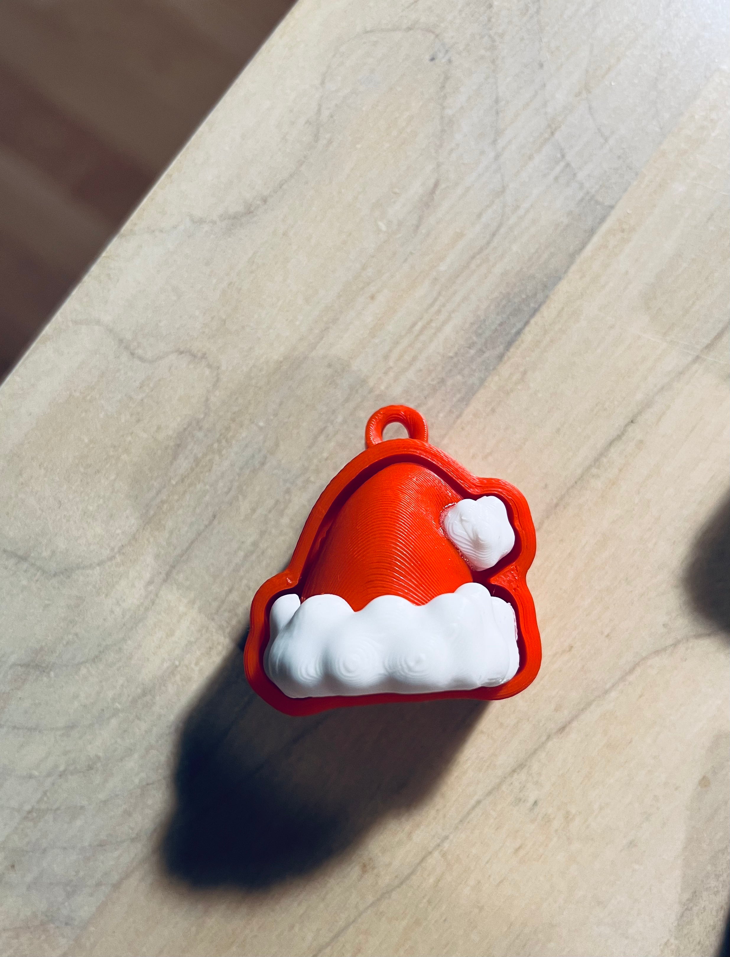 Santa Hat Keychain Clicker